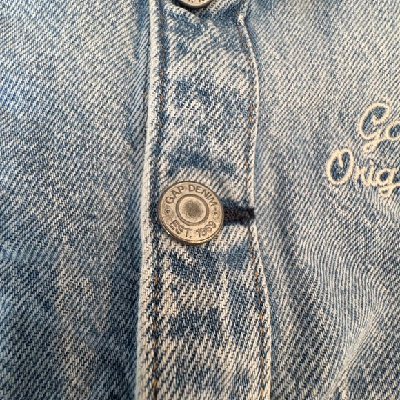 Toddler Girls Denim Jacket size 3 Yrs, Gap Original NWT - Picture 6 of 8